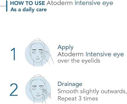 Bioderma Atoderm Intensive Eye Cream for Very Dry, Itchy skin prone to eczema 100ML - Image 4