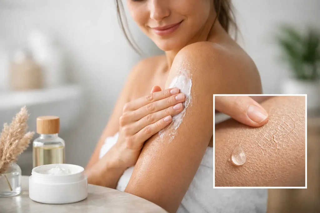 How to Treat Body Dryness Properly