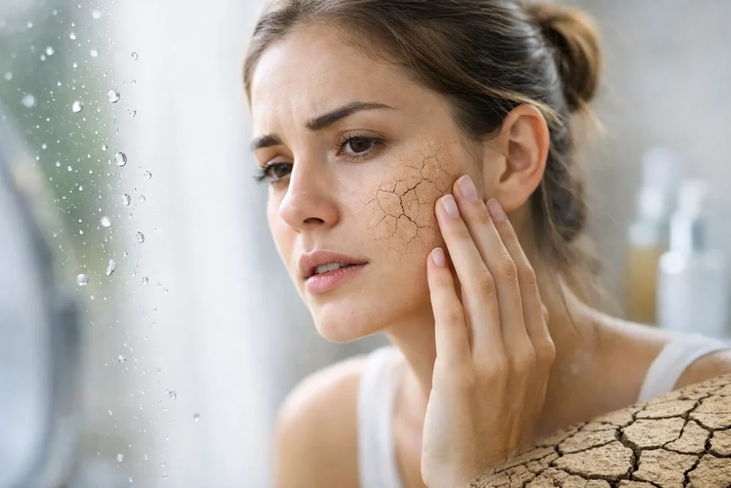 What Causes Dehydrated Skin?