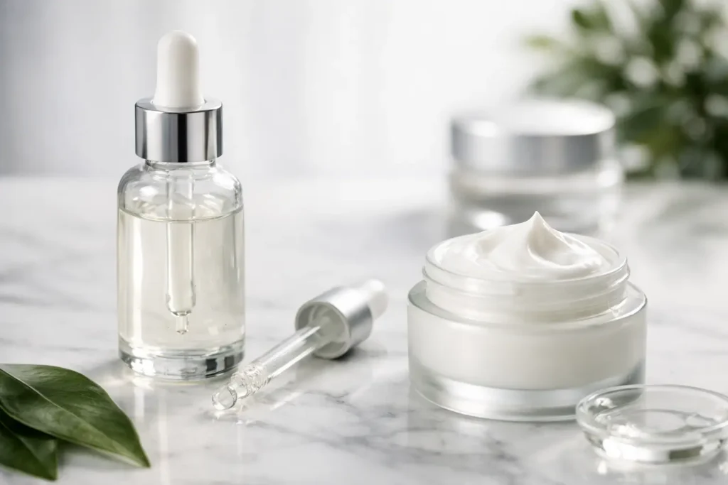 Serum vs Moisturiser Order Explained